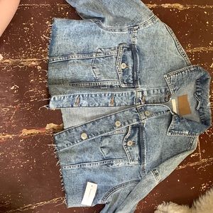 crop jean jacket